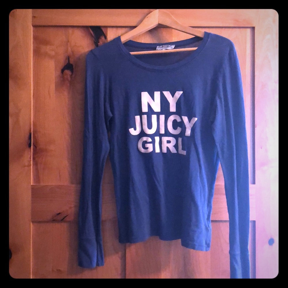AUTHENTIC Juicy Couture long sleeve tee